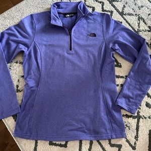 The north face half zip